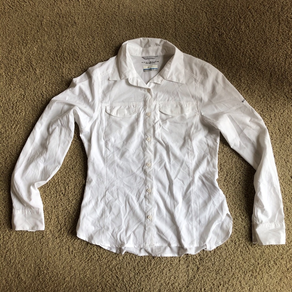 Columbia Button Down UPF Sun Shirt